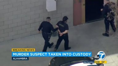El Sereno stabbing suspect in custody after standoff at Alhambra house