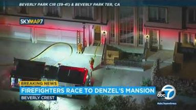 Firefighters answer to actor Denzel Washington’s home | ABC7