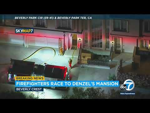 Firefighters answer to actor Denzel Washington’s home | ABC7