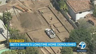 Betty White’s primitive Brentwood house used to be demolished months after promoting for $10.6M