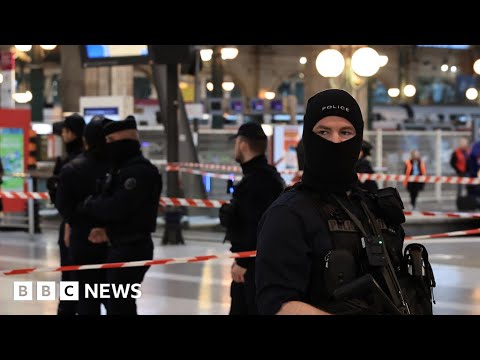 Paris Gare du Nord stabbing assault leaves six injured – BBC Records