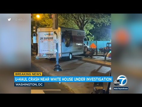 Man crashes U-Haul into security barrier advance White Home